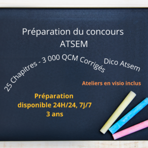 Préparation du Concours Atsem