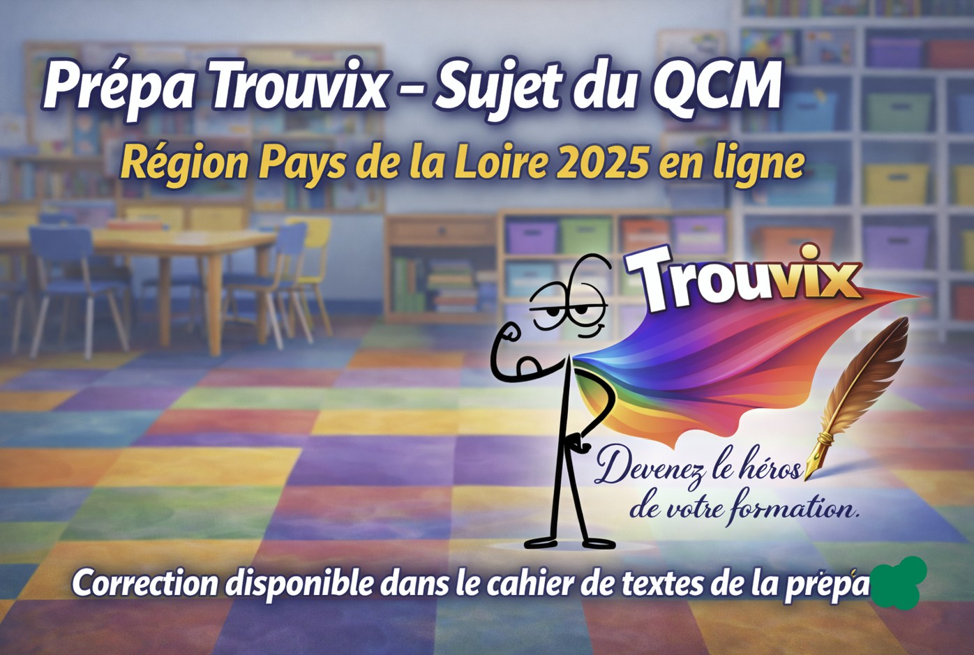 Sujet Corrigé Concours ATSEM 2025 Pays de la Loire